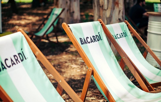 Bedrukte strand - en ligstoelen